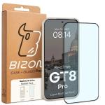 Kit protectie 2 in 1 BizonMobile, Carcasa Bizon MatteO si Folie sticla securizata Bizon Glass Edge, compatibil cu Realme GT 8 Pro, Bej 10 - lerato.ro