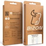 Kit protectie 2 in 1 BizonMobile, Carcasa Bizon MatteO si Folie sticla securizata Bizon Glass Edge, compatibil cu Realme GT 8 Pro, Bej 11 - lerato.ro