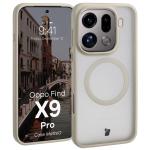Kit protectie 2 in 1 BizonMobile, Carcasa Bizon MatteO si Folie sticla securizata Bizon Glass Edge, compatibil cu Oppo Find X9 Pro, Bej 2 - lerato.ro