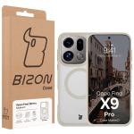 Kit protectie 2 in 1 BizonMobile, Carcasa Bizon MatteO si Folie sticla securizata Bizon Glass Edge, compatibil cu Oppo Find X9 Pro, Bej 8 - lerato.ro