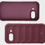Kit protectie 2 in 1 BizonMobile, Carcasa Bizon Tur si Folie sticla securizata Bizon Glass Edge, compatibil cu Google Pixel 10a, Dark Purple 8 - lerato.ro