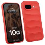Kit protectie 2 in 1 BizonMobile, Carcasa Bizon Tur si Folie sticla securizata Bizon Glass Edge, compatibil cu Google Pixel 10a, Rosu 4 - lerato.ro