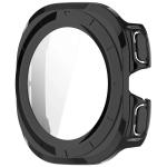 Carcasa cu protectie ecran din sticla securizata BizonMobile Adamo compatibila cu Samsung Galaxy Watch Ultra 2 47mm, Negru 4 - lerato.ro
