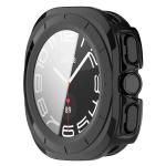 Carcasa cu protectie ecran din sticla securizata BizonMobile Adamo compatibila cu Samsung Galaxy Watch Ultra 2 47mm, Negru 6 - lerato.ro