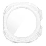 Carcasa cu protectie ecran din sticla securizata BizonMobile Adamo compatibila cu Samsung Galaxy Watch Ultra 2 47mm, Transparent 9 - lerato.ro
