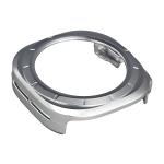 Carcasa cu protectie ecran din sticla securizata BizonMobile Adamo compatibila cu Samsung Galaxy Watch Ultra 2 47mm, Satin Silver 8 - lerato.ro