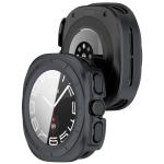 Carcasa cu protectie ecran din sticla securizata BizonMobile Adamo compatibila cu Samsung Galaxy Watch Ultra 2 47mm, Matte Gray 5 - lerato.ro