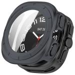 Carcasa cu protectie ecran din sticla securizata BizonMobile Adamo compatibila cu Samsung Galaxy Watch Ultra 2 47mm, Matte Gray 2 - lerato.ro