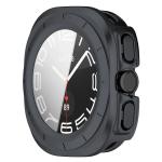 Carcasa cu protectie ecran din sticla securizata BizonMobile Adamo compatibila cu Samsung Galaxy Watch Ultra 2 47mm, Matte Gray 6 - lerato.ro