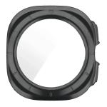 Carcasa cu protectie ecran din sticla securizata BizonMobile Adamo compatibila cu Samsung Galaxy Watch Ultra 2 47mm, Matte Gray 9 - lerato.ro