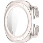 Carcasa cu protectie ecran din sticla securizata BizonMobile Adamo compatibila cu amsung Galaxy Watch Ultra 2 47mm, Satin Champagne 4 - lerato.ro
