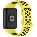 Curea Bizon Octo compatibila cu Xiaomi Redmi Watch 6 / 5 / 4, Galben / Negru 4 - lerato.ro