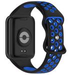 Curea Bizon Octo compatibila cu Xiaomi Redmi Watch 6 / 5 / 4, Negru / Albastru 4 - lerato.ro