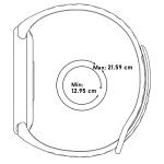 Curea Bizon Octo compatibila cu Xiaomi Redmi Watch 6 / 5 / 4, Negru / Albastru 7 - lerato.ro