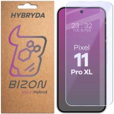Folii protectie telefoane Google, Folie sticla hibird Bizon Hybrid Mule compatibila cu Google Pixel 11 Pro XL, Transparent, lerato.ro