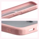 Carcasa Bizon MatteO cu MagSafe compatibila cu Samsung Galaxy S26 FE / S25 FE, Roz 6 - lerato.ro