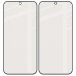 Set 2 folii sticla securizata Bizon Glass Matte Duo compatibile cu OnePlus Nord 6, Negru 5 - lerato.ro