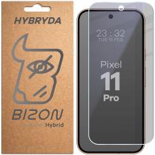 Folii protectie telefoane Google, Folie sticla hibird Bizon Hybrid Shadow Privacy compatibila cu Google Pixel 11 Pro, Negru, lerato.ro