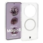 Carcasa Bizon CrystalO cu MagSafe compatibila cu Honor Magic 8 Lite, Transparent 3 - lerato.ro