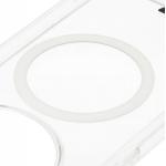 Carcasa Bizon CrystalO cu MagSafe compatibila cu Honor Magic 8 Lite, Transparent 4 - lerato.ro