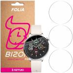Set 3 folii de protectie Bizon HydroFlex compatibile cu OnePlus Watch 3 43mm, Transparent 2 - lerato.ro