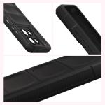 Kit protectie 2 in 1 BizonMobile, Carcasa Bizon Tur si Folie sticla securizata Bizon Glass Edge, compatibil cu Motorola Moto G86 5G / G86 Power 5G, Negru 9 - lerato.ro