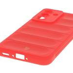 Kit protectie 2 in 1 BizonMobile, Carcasa Bizon Tur si Folie sticla securizata Bizon Glass Edge, compatibil cu Samsung Galaxy A36 5G / A56 5G, Rosu 5 - lerato.ro