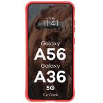 Kit protectie 2 in 1 BizonMobile, Carcasa Bizon Tur si Folie sticla securizata Bizon Glass Edge, compatibil cu Samsung Galaxy A36 5G / A56 5G, Rosu 7 - lerato.ro