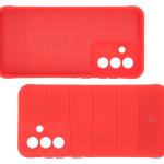 Kit protectie 2 in 1 BizonMobile, Carcasa Bizon Tur si Folie sticla securizata Bizon Glass Edge, compatibil cu Samsung Galaxy A36 5G / A56 5G, Rosu 8 - lerato.ro