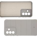 Kit protectie 2 in 1 BizonMobile, Carcasa Bizon Tur si Folie sticla securizata Bizon Glass Edge, compatibil cu Samsung Galaxy A36 5G / A56 5G, Light Grey 8 - lerato.ro