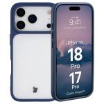 Husa Bizon Angelo compatibila cu iPhone 18 Pro / 17 Pro, Clear / Dark Blue 3 - lerato.ro