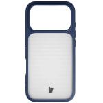 Husa Bizon Angelo compatibila cu iPhone 18 Pro / 17 Pro, Clear / Dark Blue 2 - lerato.ro