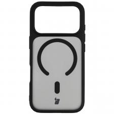 Huse si carcase iPhone 18 Pro, Husa Bizon MatteO cu MagSafe compatibila cu iPhone 18 Pro / 17 Pro, Negru, lerato.ro