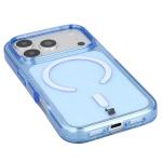 Husa Bizon SparklO cu MagSafe compatibila cu iPhone 18 Pro / 17 Pro, Glitter Blue 4 - lerato.ro