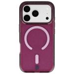 Husa Bizon SparklO cu MagSafe compatibila cu iPhone 18 Pro / 17 Pro, Glitter Burgundy 2 - lerato.ro
