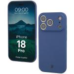 Husa Bizon Shell compatibila cu iPhone 18 Pro, Albastru 3 - lerato.ro