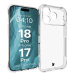 Kit protectie 3 in 1 BizonMobile Clear Pack, Carcasa Bizon Salpa si 2 folii sticla Bizon Glass Clear, compatibil cu iPhone 18 Pro / 17 Pro, Transparent 4 - lerato.ro