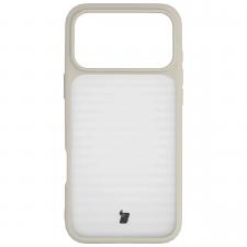 Huse si carcase iPhone 18 Pro Max, Husa Bizon Angelo compatibila cu iPhone 18 Pro Max / 17 Pro Max, Transparent / Bej, lerato.ro