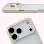 Husa Bizon Angelo compatibila cu iPhone 18 Pro Max / 17 Pro Max, Transparent / Bej 4 - lerato.ro
