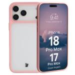 Husa Bizon Angelo compatibila cu iPhone 18 Pro Max / 17 Pro Max, Transparent / Roz 3 - lerato.ro