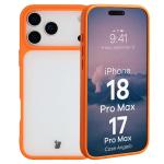 Husa Bizon Angelo compatibila cu iPhone 18 Pro Max / 17 Pro Max, Transparent / Portocaliu 3 - lerato.ro