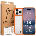 Husa Bizon Angelo compatibila cu iPhone 18 Pro Max / 17 Pro Max, Transparent / Portocaliu 7 - lerato.ro