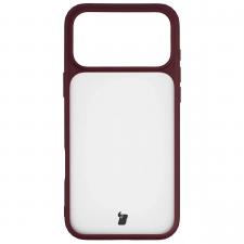 Huse si carcase iPhone 18 Pro Max, Husa Bizon Angelo compatibila cu iPhone 18 Pro Max / 17 Pro Max, Clear / Dark Purple, lerato.ro