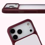 Husa Bizon Angelo compatibila cu iPhone 18 Pro Max / 17 Pro Max, Clear / Dark Purple 4 - lerato.ro