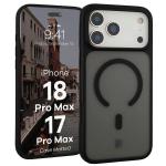 Husa Bizon MatteO cu MagSafe compatibila cu iPhone 18 Pro Max / 17 Pro Max, Negru 3 - lerato.ro