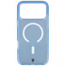 Huse si carcase iPhone 18 Pro Max, Husa Bizon SparklO cu MagSafe compatibila cu iPhone 18 Pro Max / 17 Pro Max, Glitter Blue, lerato.ro
