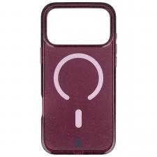 Huse si carcase iPhone 18 Pro Max, Husa Bizon SparklO cu MagSafe compatibila cu iPhone 18 Pro Max / 17 Pro Max, Glitter Burgundy, lerato.ro