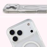 Husa Bizon CrystalO cu MagSafe compatibila cu iPhone 18 Pro Max / 17 Pro Max, Transparent 5 - lerato.ro