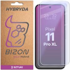 Folii protectie telefoane Google, Set 2 folii protectie Bizon Hybrid Mule Duo compatibile cu Google Pixel 11 Pro XL, Transparent, lerato.ro