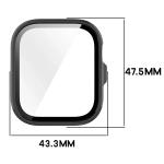 Carcasa cu protectie ecran BizonMobile Adamo compatibila cu Huawei Watch Fit 5 Pro, Negru 3 - lerato.ro